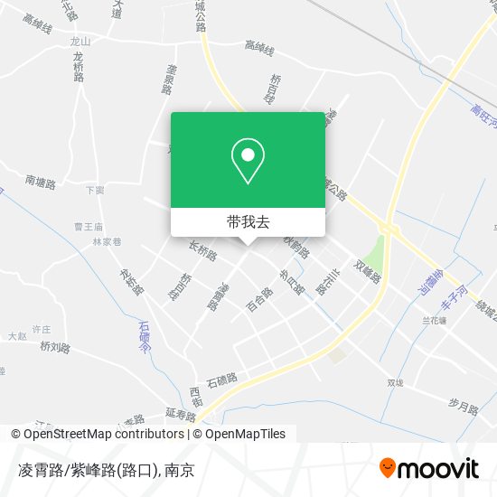 凌霄路/紫峰路(路口)地图