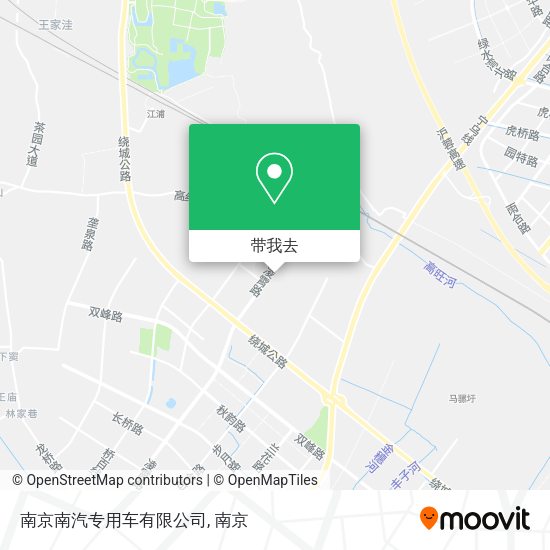 南京南汽专用车有限公司地图