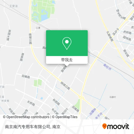 南京南汽专用车有限公司地图