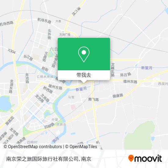 南京荣之旅国际旅行社有限公司地图