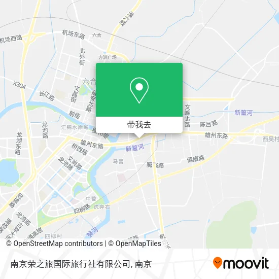 南京荣之旅国际旅行社有限公司地图