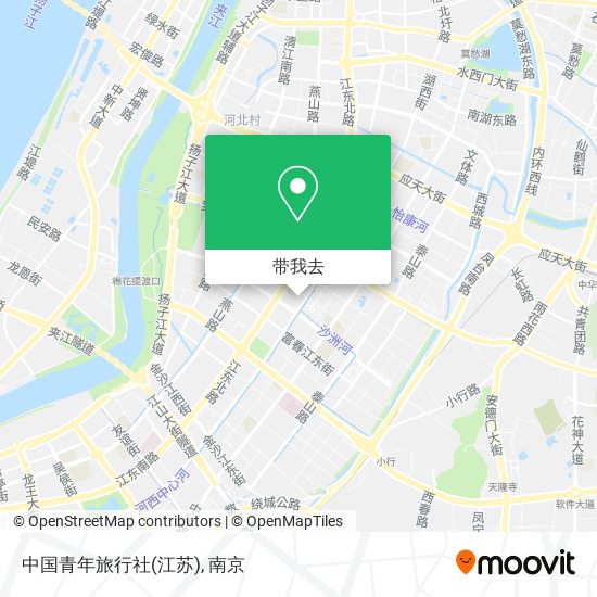 中国青年旅行社(江苏)地图