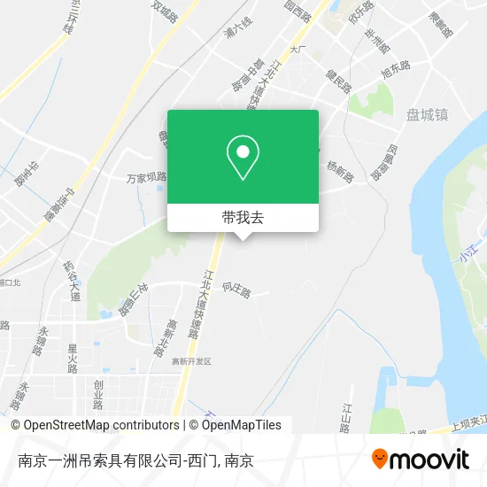 南京一洲吊索具有限公司-西门地图