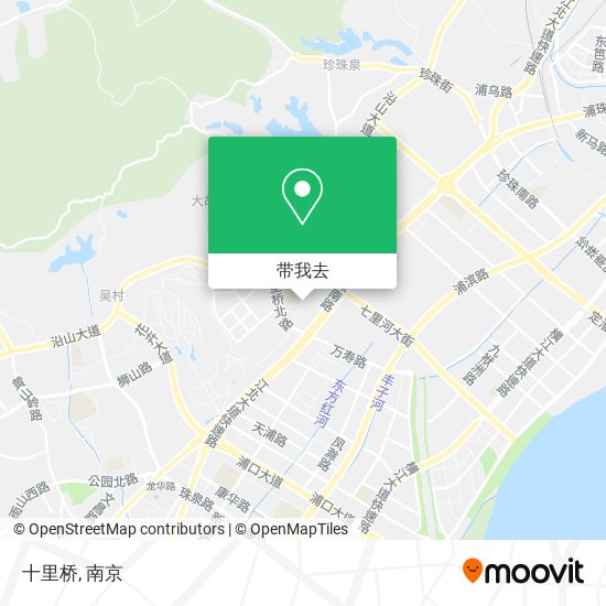 十里桥地图