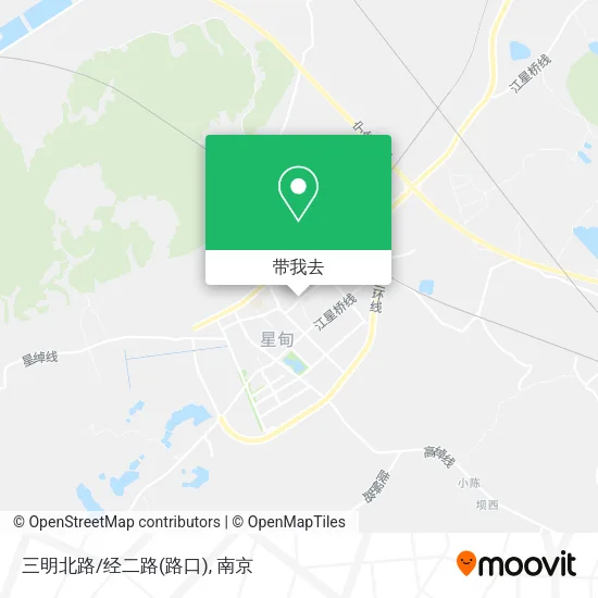 三明北路/经二路(路口)地图