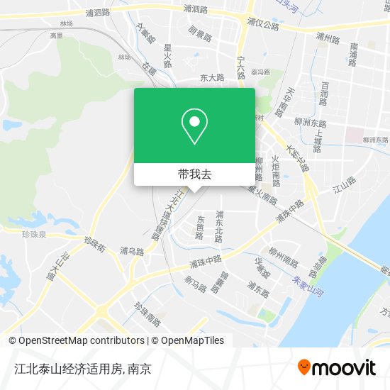 江北泰山经济适用房地图