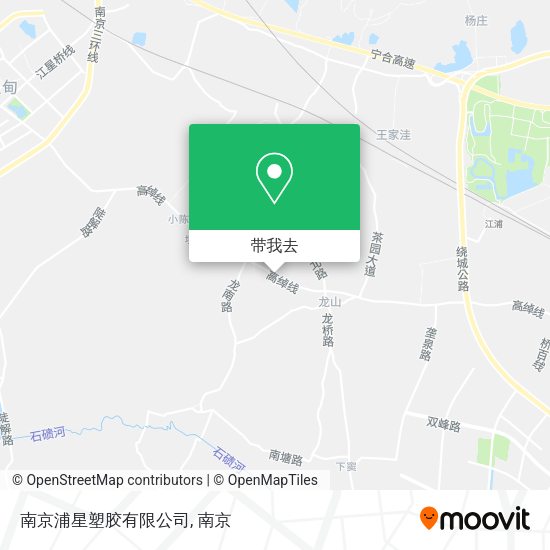 南京浦星塑胶有限公司地图