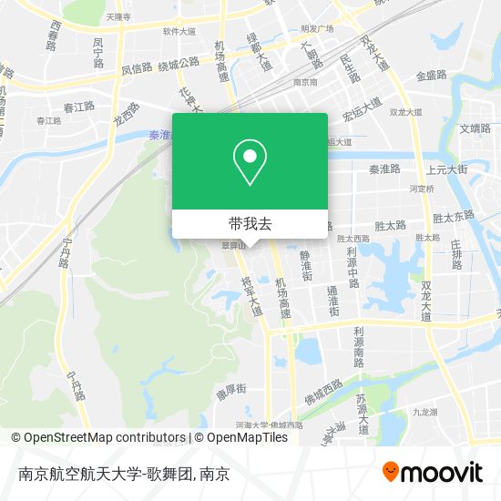 南京航空航天大学-歌舞团地图