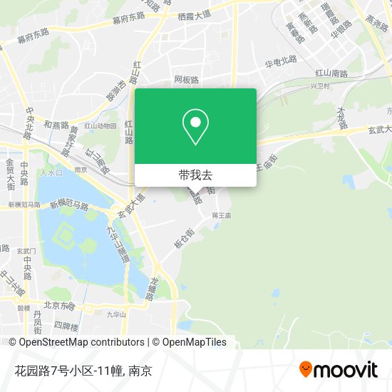 花园路7号小区-11幢地图