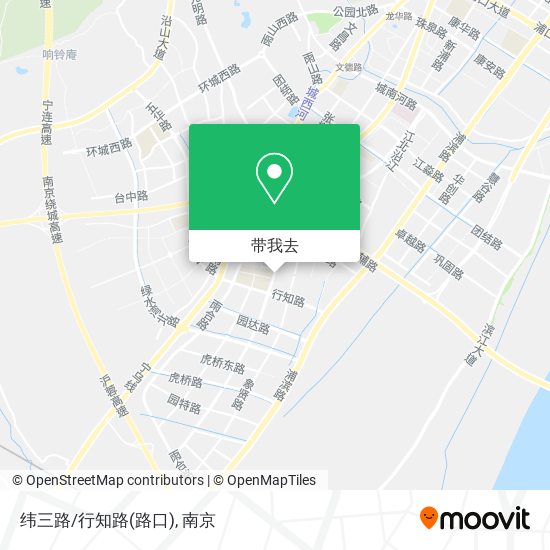 纬三路/行知路(路口)地图