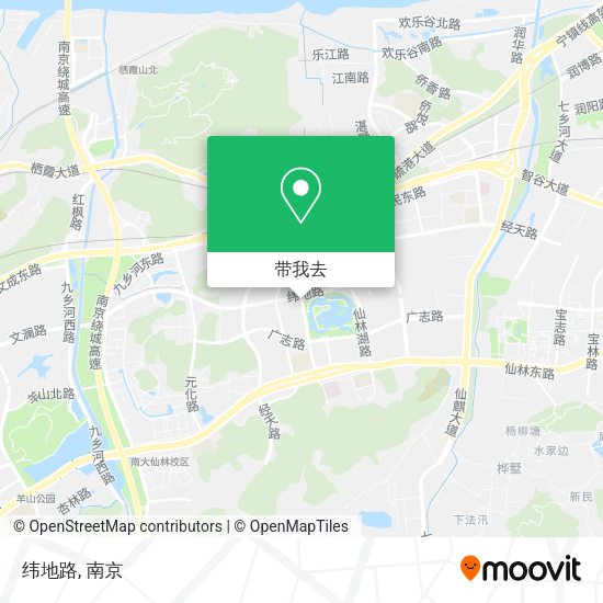 纬地路地图