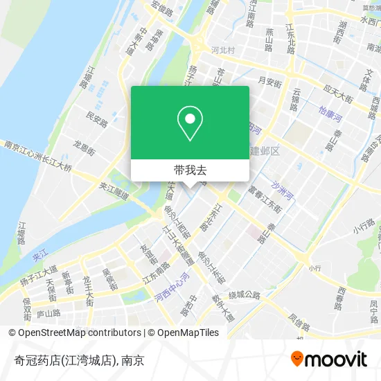 奇冠药店(江湾城店)地图