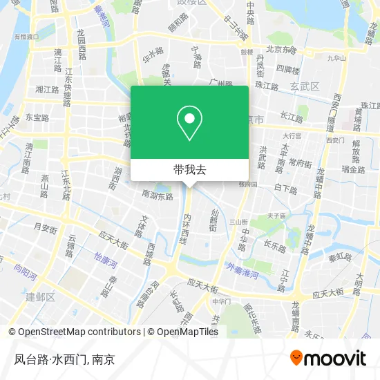 凤台路·水西门地图