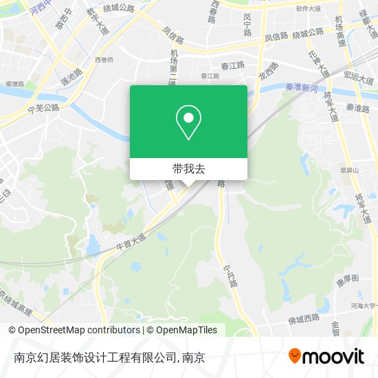南京幻居装饰设计工程有限公司地图