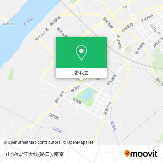 山深线/江大线(路口)地图