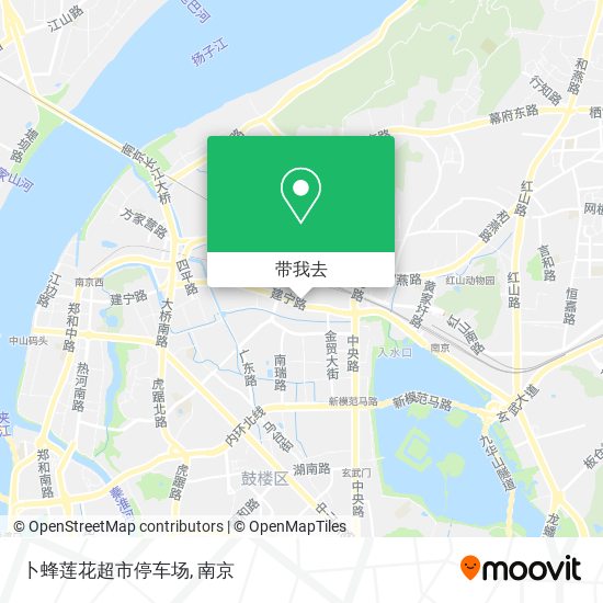 卜蜂莲花超市停车场地图