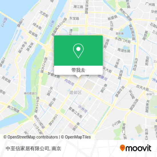 中至信家居有限公司地图