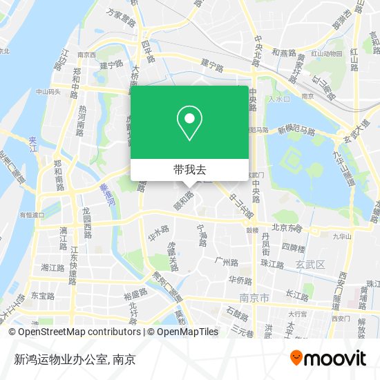新鸿运物业办公室地图