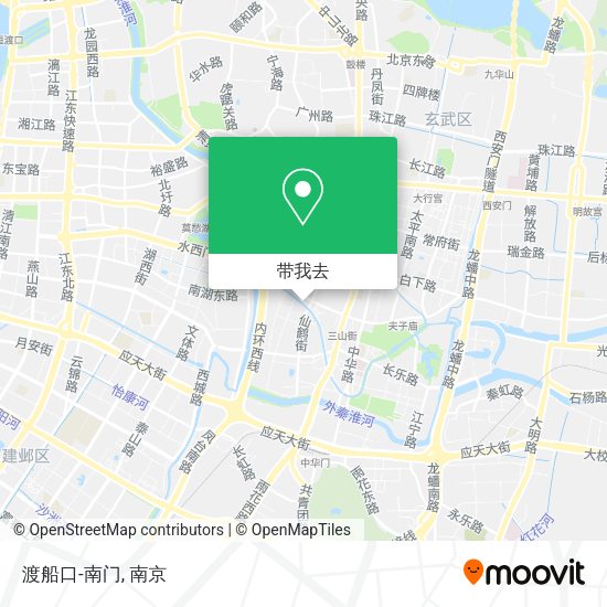 渡船口-南门地图