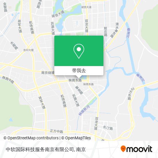 中软国际科技服务南京有限公司地图