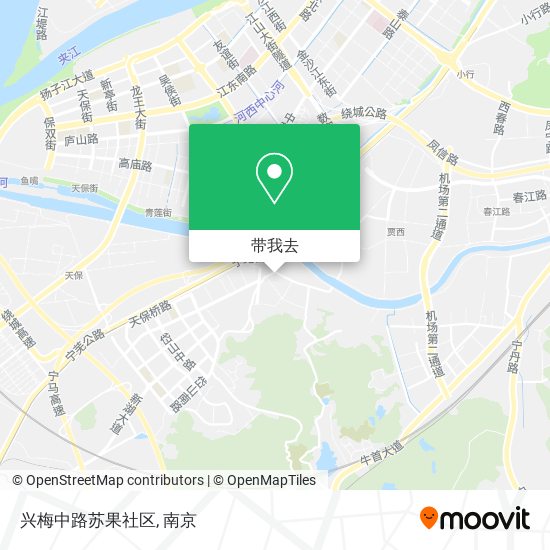 兴梅中路苏果社区地图