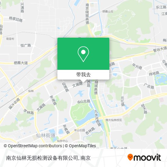 南京仙林无损检测设备有限公司地图