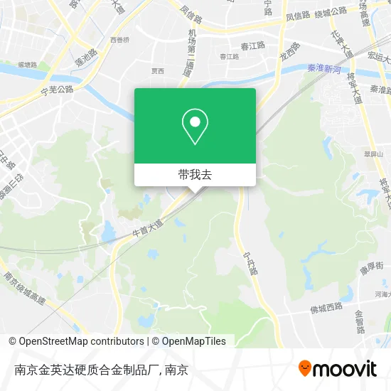 南京金英达硬质合金制品厂地图