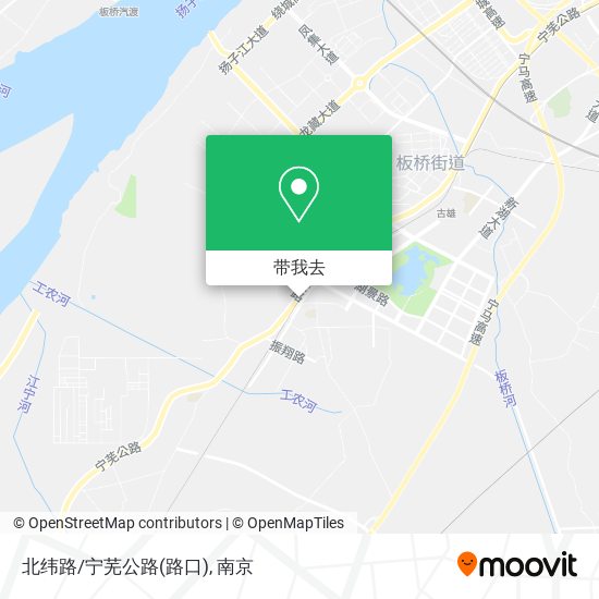 北纬路/宁芜公路(路口)地图