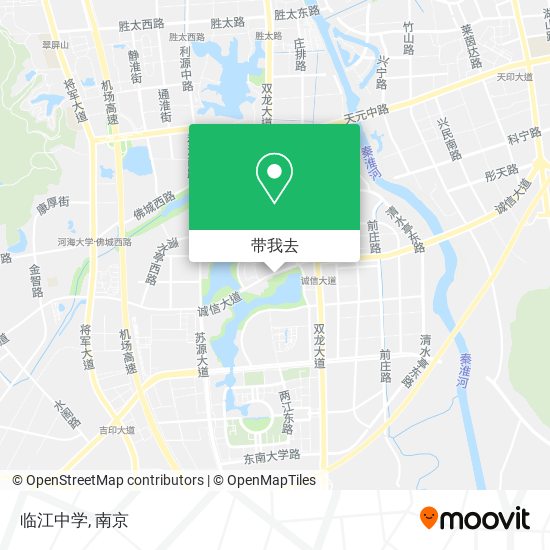 临江中学地图