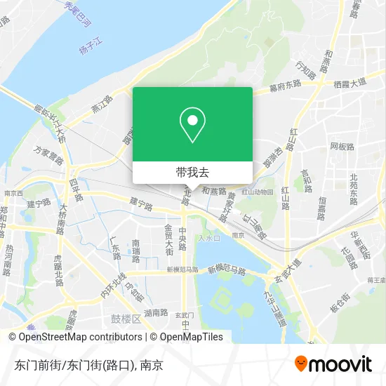东门前街/东门街(路口)地图