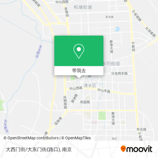 大西门街/大东门街(路口)地图