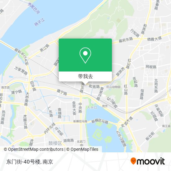 东门街-40号楼地图