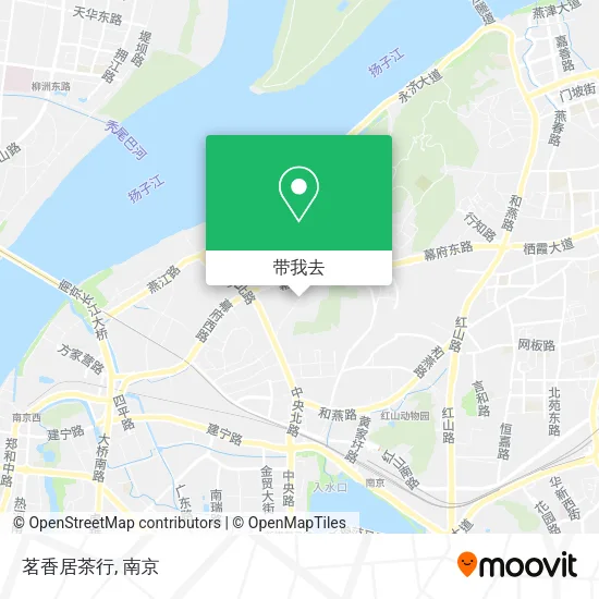 茗香居茶行地图