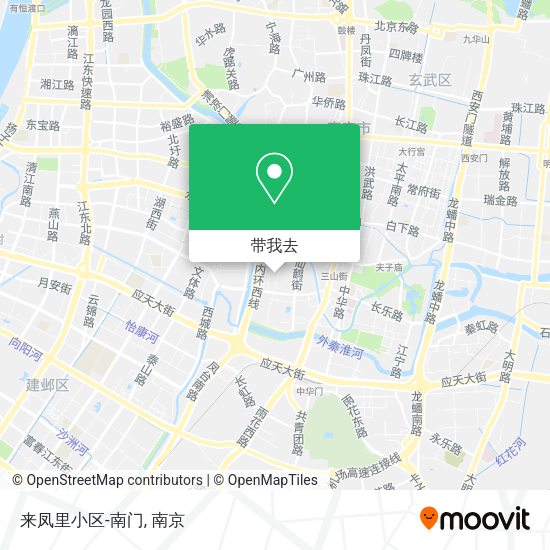 来凤里小区-南门地图