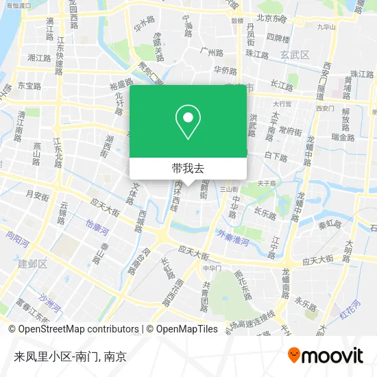 来凤里小区-南门地图