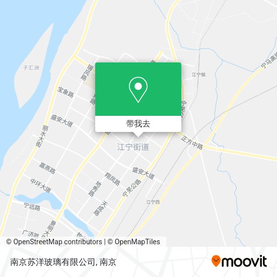 南京苏洋玻璃有限公司地图