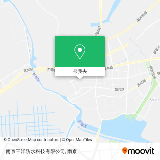 南京三洋防水科技有限公司地图