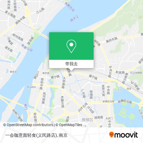 一会咖意面轻食(义民路店)地图