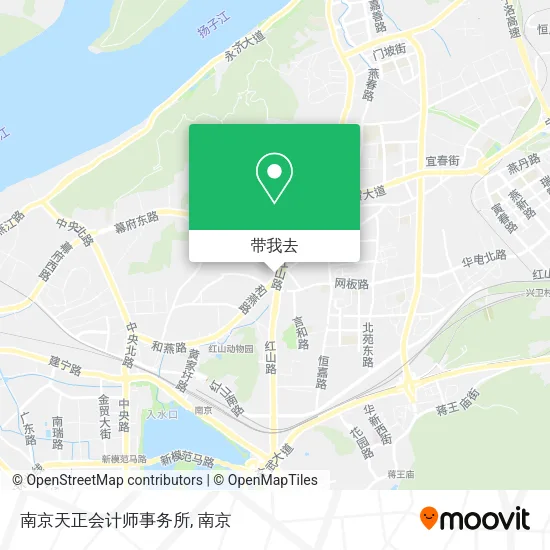 南京天正会计师事务所地图