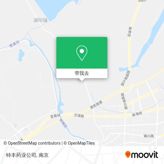 特丰药业公司地图