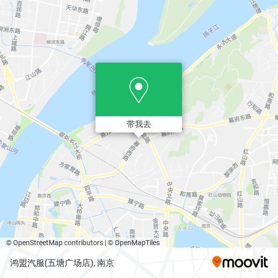 鸿盟汽服(五塘广场店)地图