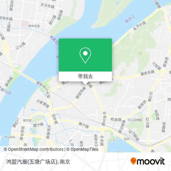 鸿盟汽服(五塘广场店)地图