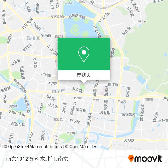 南京1912街区-东北门地图