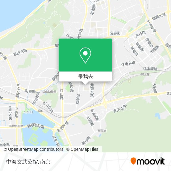 中海玄武公馆地图