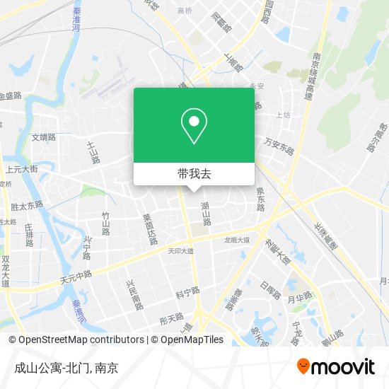 成山公寓-北门地图