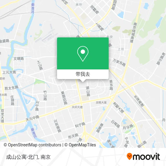 成山公寓-北门地图