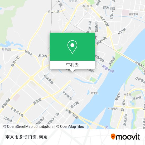 南京市龙博门窗地图