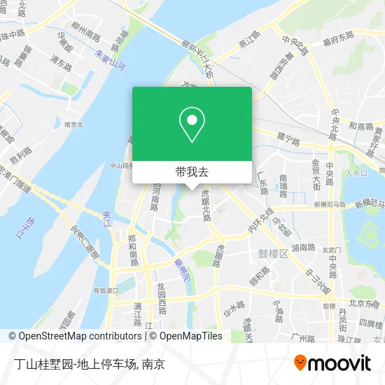 丁山桂墅园-地上停车场地图