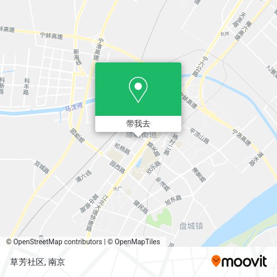 草芳社区地图