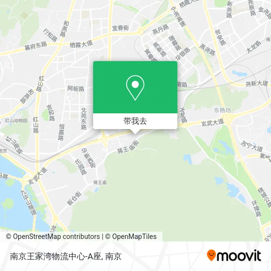 南京王家湾物流中心-A座地图
